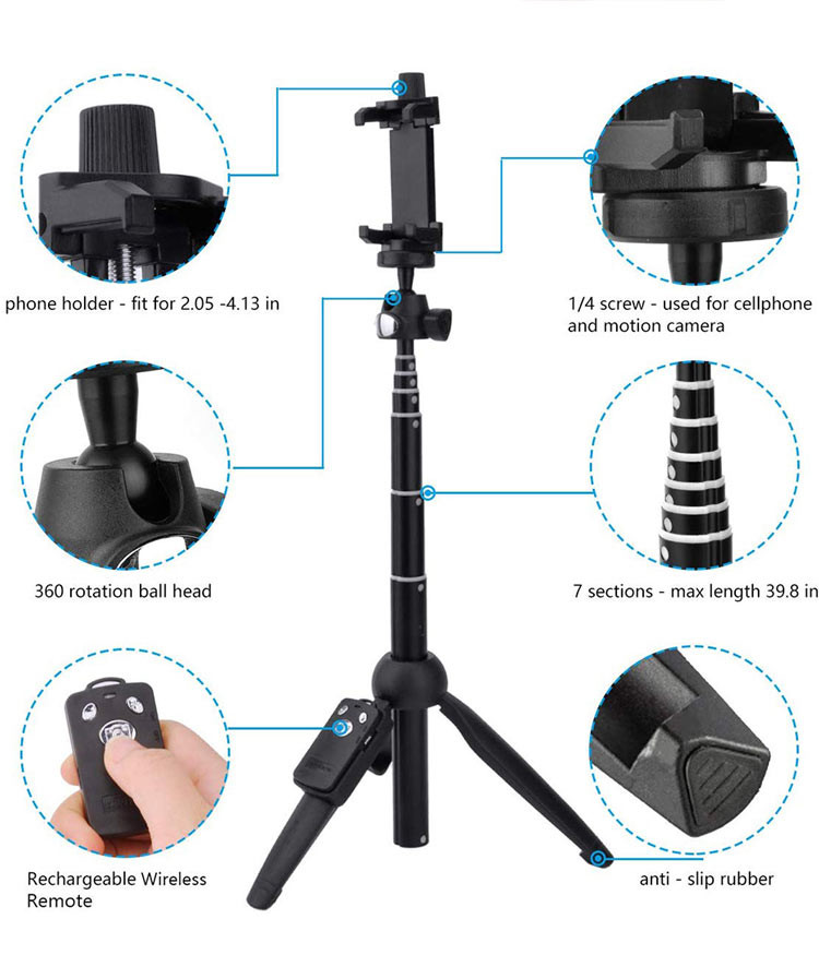 700mm Mobilife Bluetooth Extendable Selfie Stick