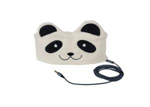 China Stereo Sound Wired Noise Cancelling Headphones 1300MM Cord Length Panda Style wholesale