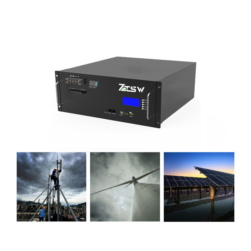 Professional 100AH Rechargeable Lithium Ion Battery Pack 16S 48V Telecom Base Station Lifepo4 Batteries Module