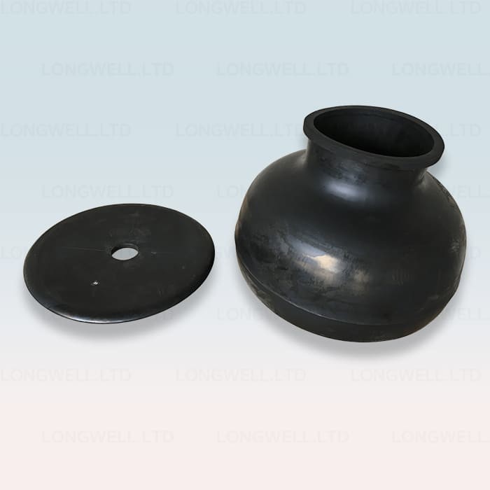Drilling Mud Pump Rubber Dampener Bladder Temperature and Corrosion Resistance