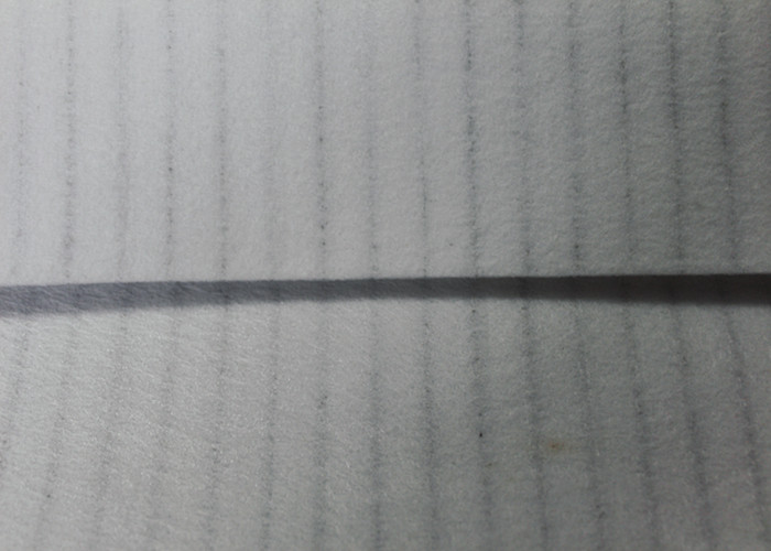 350 / 450 / 500gsm Dust Filter Cloth Stripe / Blended / Scrim Anti-Static Felt