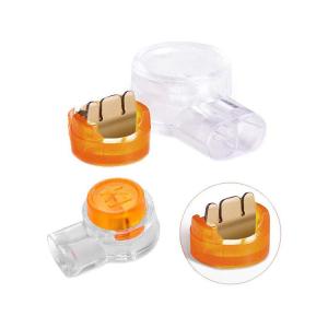 China 26 awg 2 Wire Dual Pins Butt Connector UY2 Telephone Gel Filled wholesale