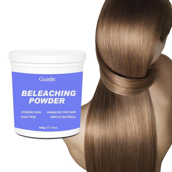 Low Ammonia Organic Bleach Cream For Vibrant Hair Color Change Private Label