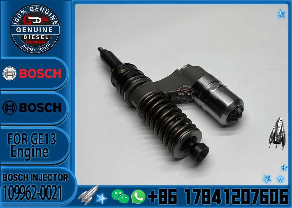 Durable Fuel Injector Assembly 109962-0021 1099620021 For Bosch Engine GE13 Series