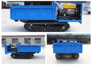 China 10hp 2.0 Tons Blue Hydraulic Tracked Dump Truck wholesale