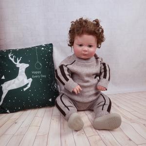 China Cheap High Quality Winter Baby Clothes Set Solid & Graphics Design Newborn Baby Knitted Sweater wholesale