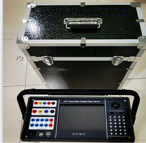 high accuracy in-built PC Four Phase Three Phase Protection Relay Test Equipment LCD Display