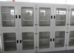 Professional Glass Door Lab Storage Cabinets For Schools / Institutions