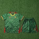 Cameroon 2025-2026 Home Children Football Jersey Custom Team Uniforms