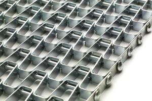 China Food Processing Stainless Steel Wire Flat Chain Link Mesh Conveyor Belt wholesale