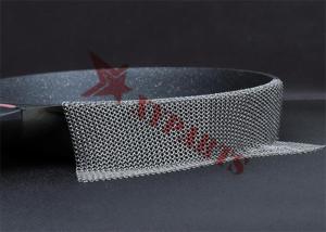 China Ss316 Welded Chain Mail Scrubber Kitchen Tools Cleaner wholesale