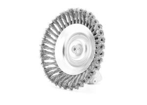 China Stainless Steel Wire Brush Weed Brush Twist Knotted Wire Brush Cup Brush wholesale