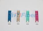Reliability Fiber Optic Plug , Lc Flange Coupling Adapter Single Mode