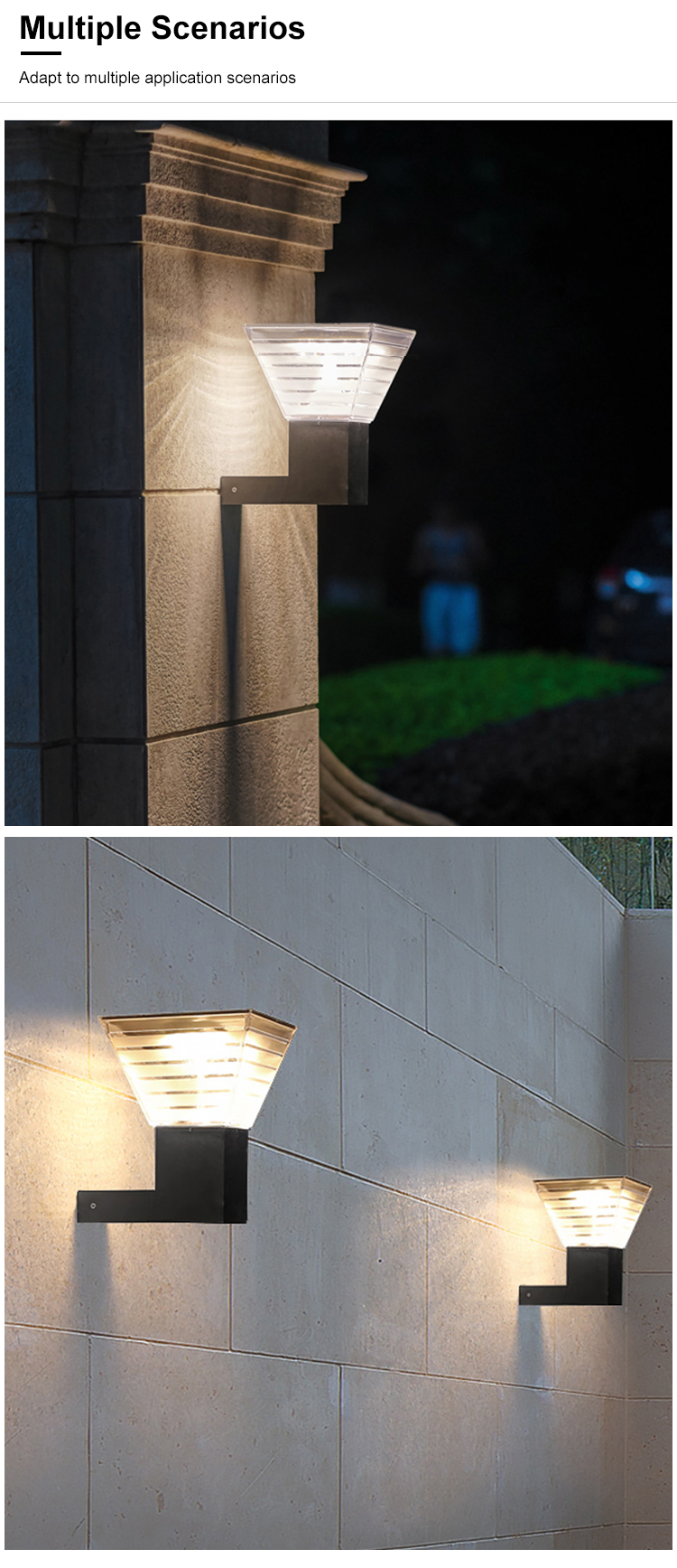 IP65 Modern All In One Integrated Solar Street Light With Monocrystalline Silicon Panel