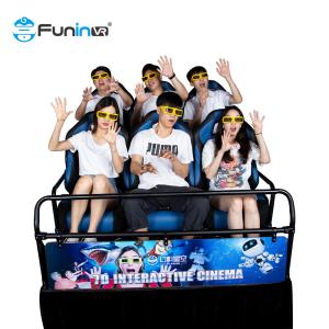 China 6 Players Truck 7D Motion Cinema For Racing Car Movies In Mall wholesale