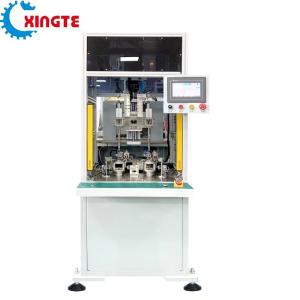 China Dual Stations Automatic Electric Motor Winding Machine For Multi Pole BLDC Motor Stator on sale