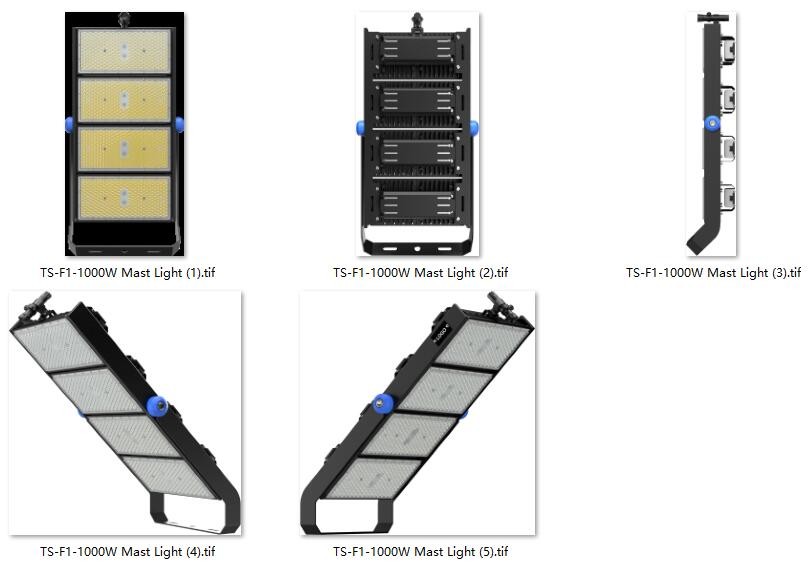 250w led high mast light high power led high bay lights 5000k daylight