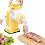 Shule Hand Crank Household Meat Mincer ABS PC With Nozzles