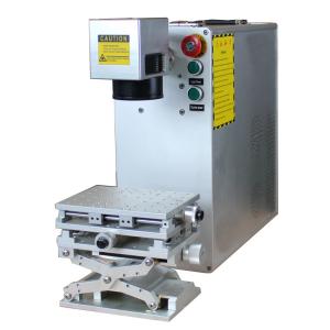 China Industrial Desktop Fiber Laser Marking Machine , 30 Watt Fiber Laser Engraver wholesale