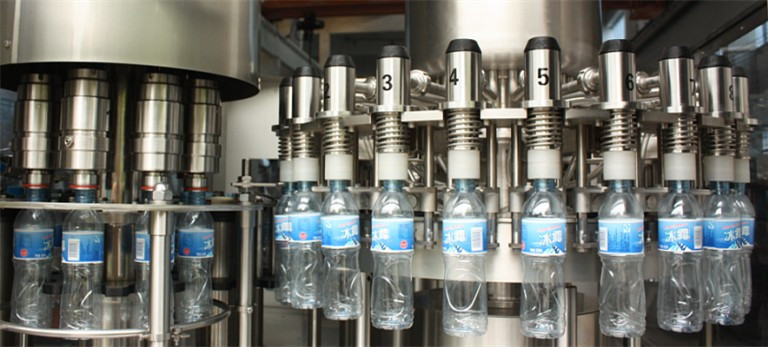 Automatic Drinking Mineral Water Bottling Plant 72 Pieces Heads 32000BPH