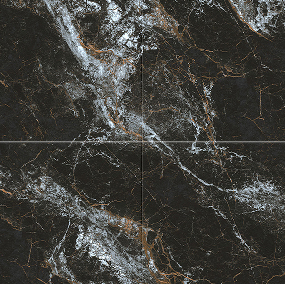 Scratch-resistant 1000x1000mm Polished Luxury Stone Tiles For Project and Dining Room 3 Styles