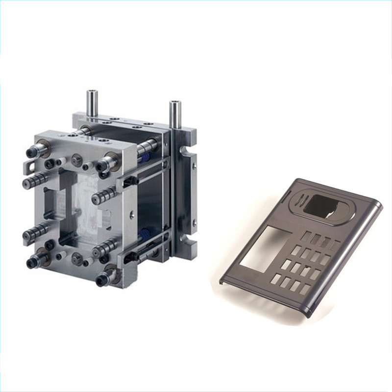 Double Color Injection Molding Car Stereo Plastic Case 2344 2316 Precision Adhesive Mould
