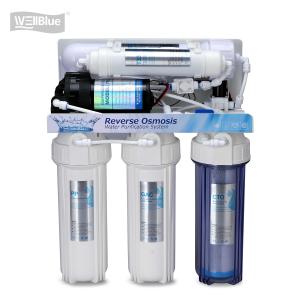 China 75G Under Sink Reverse Osmosis Water Purification Unit 50/75/100GPD Capacity wholesale
