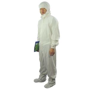 China Dust Proof 100D 98% Cotton Antistatic Coveralls ESD Smock wholesale