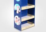 Stable Cardboard Display Shelves , Cardboard Point Of Sale Display Stands