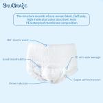 SnuGrace Direct Disposable Adult Diaper with Anti-Leak 3D Leak Prevention