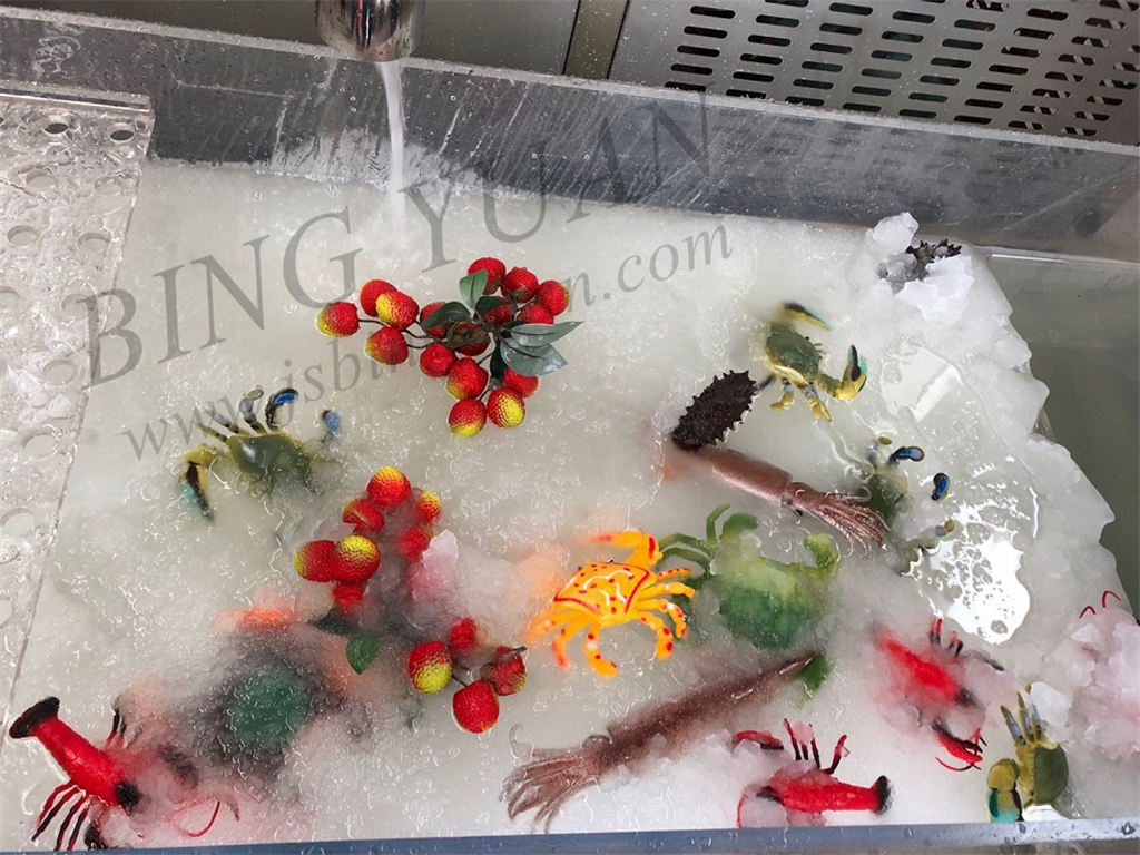 Water Cooling 15T 13.5KW 380V Automatic Ice Maker Machine