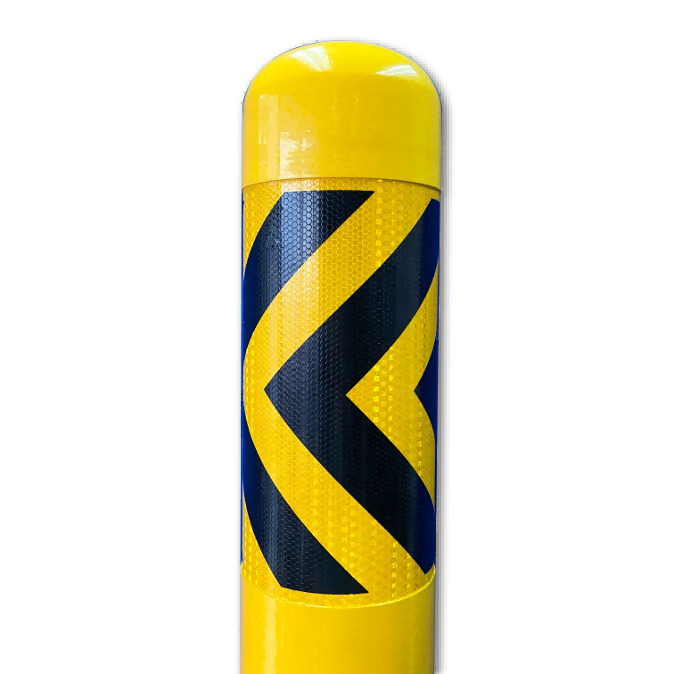 Powder Coated Fixed Heavy Duty Parking Bollards Metal Bollards For Driveways