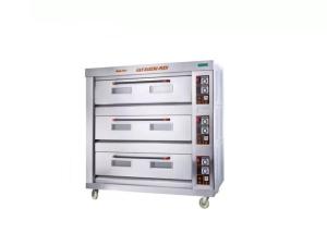China Three Decks 220V 210w Industrial Bakery Oven wholesale