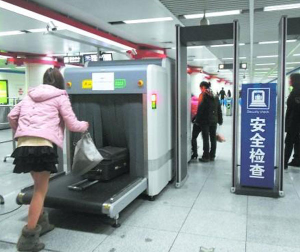 High Sensitive Airport Security Detector Security Screening Equipment