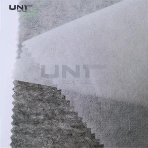 China Non Woven Fusible Interlining Fabric Double Dot Coating For Men / Women'S Wear wholesale