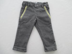 China Cotton French Terry Baby Boy Grey Pants Pocket Fake Crotch wholesale