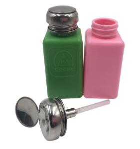 China Customized Color Esd Products IPA Dispenser Bottle HDPE Material 6oz Capacity wholesale