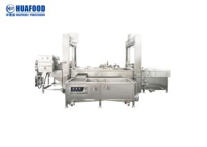China Automatic Steam Heating Vegetable Blanching Machine For Potato Chips wholesale