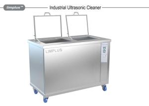 China Dual Tanks Ultrasonic Cleaning System for Metal Parts Degrease wholesale