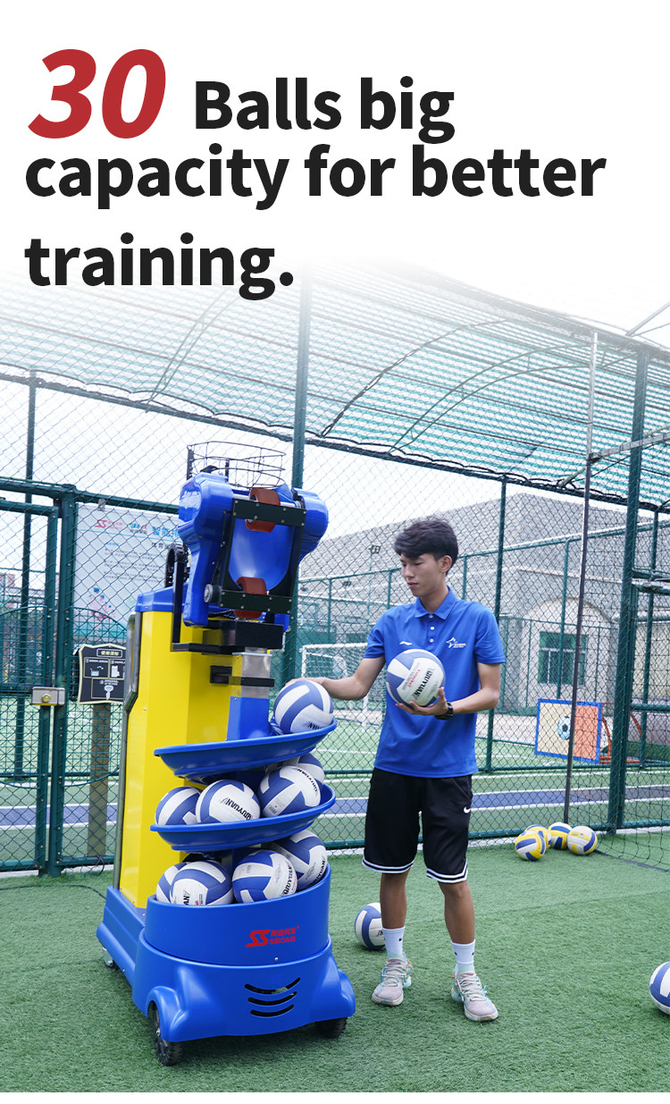 Siboasi S6638U Volleyball Shooting Machine Multi Function