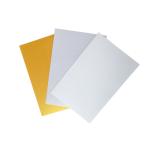 White 760mic 20X30cm PVC Binding Cover For ID Card