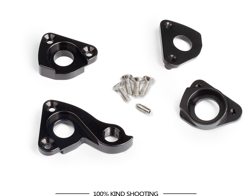 Thru Axle Rear Derailleur Hook Carbon Mountain Bike Hanger For MTB Frames