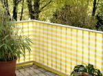 Hdpe Raschel Knitted Balcony Shade Net , 90% - 100% Shade Rate
