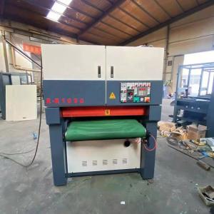 China 1000mm Metal Stainless Sheet Wide Belt Sanding Polishing Deburring Machine wholesale