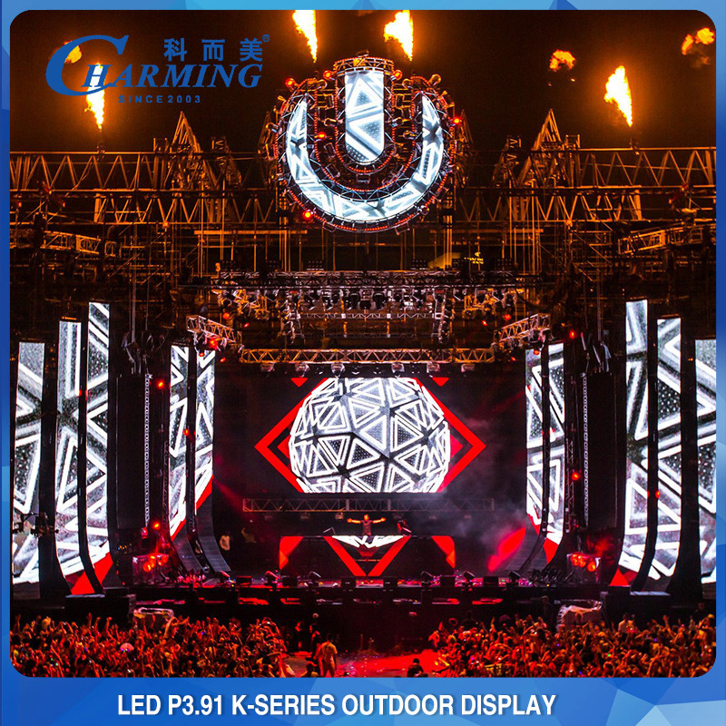Full Color P3.91 Pantalla LED Screen Display Die Casting High Definition