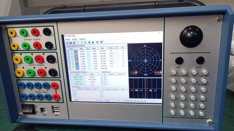 Xzh Test 6 Phase Protection Tester Advanced Relay Test Set Secondary Current Injection Relay Test Kit