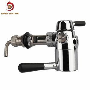 China Stainless Steel Growler Filler Beer Keg Faucet Defoaming wholesale
