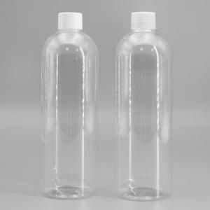 China 500ml 16.9oz PET Transparent Juice Packaging Bottle wholesale