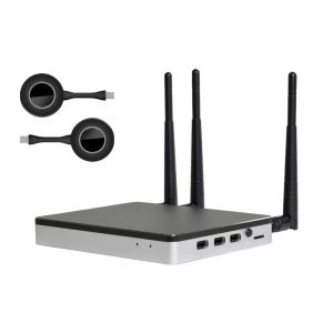 China Aluminum 4k Wireless Presentation System 30Hz 1080P Wireless HDMI Transmitter wholesale