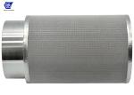 Stainless steel 316L hydraulic oil folding screen sintered cartridge filter